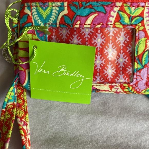 Vera Bradley Multicolor ID Case and Lanyard - Picture 6 of 6
